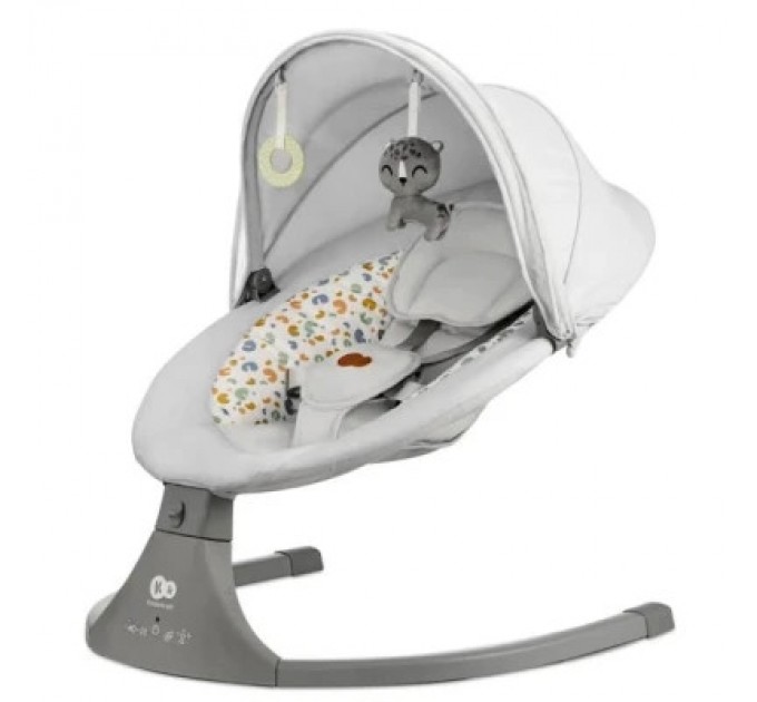 Крісло-гойдалка Kinderkraft Lumi 2 Light Grey (5902533925018)