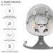 Крісло-гойдалка Kinderkraft Lumi 2 Light Grey (5902533925018)