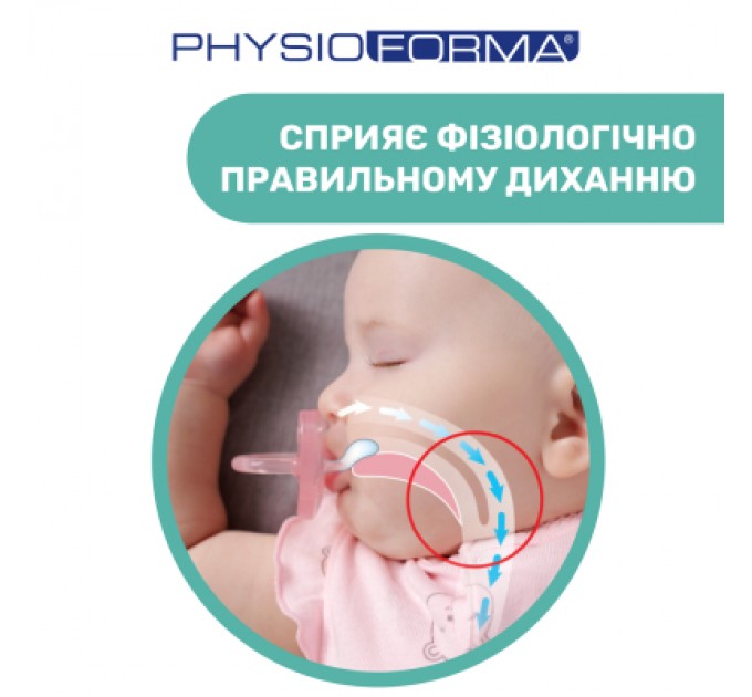 Пустушка Chicco Physioforma Micro силіконова від 0 до 2 місяців Для дівчаток 2 шт (75126.11)