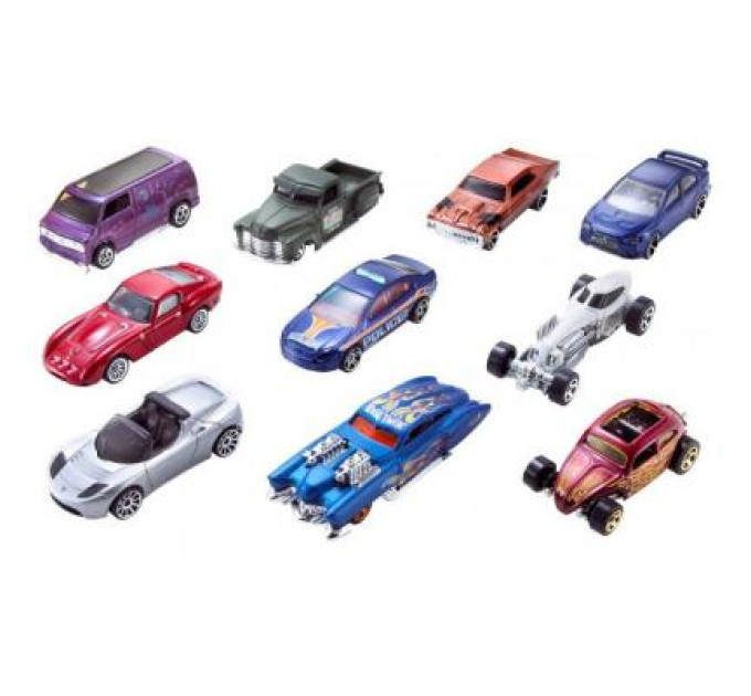 Hot Wheels Машина Hot Wheels Базовая 10 шт (54886)