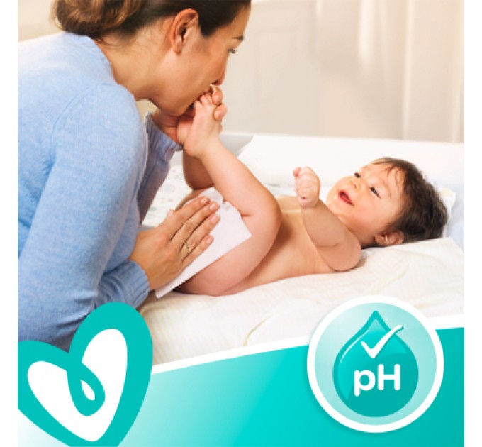 Pampers Дитячі вологі серветки Pampers Sensitive 15 x 80 шт. (8001841063188)