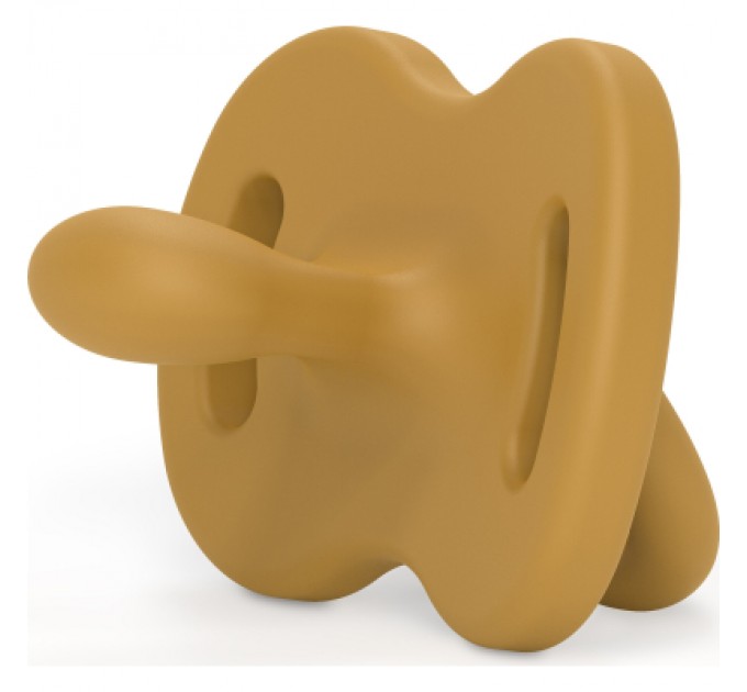 Пустушка Suavinex Colour Essence силіконова фізіологічна, 0-6 міс. жовта (308095)