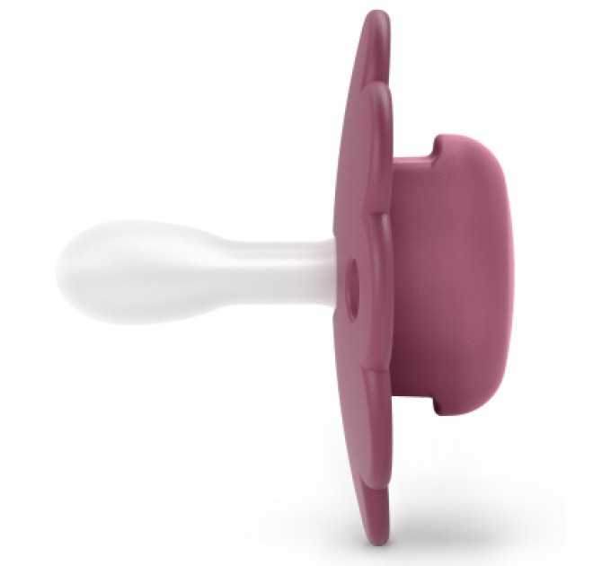 Пустушка Suavinex Wonder фізіологічна, 0-6 міс. бордова (308376)