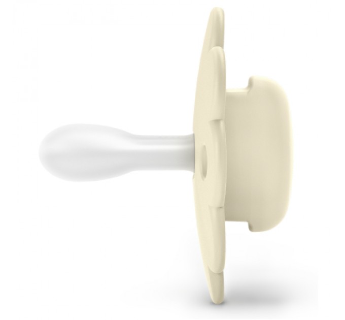 Пустушка Suavinex Wonder фізіологічна, 0-6 міс. світло-бежева (308370)