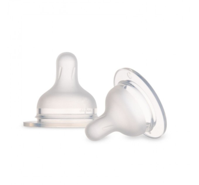 Соска Canpol babies силіконова до пляшечки S-Shape S (міні) 2 шт (59/891)