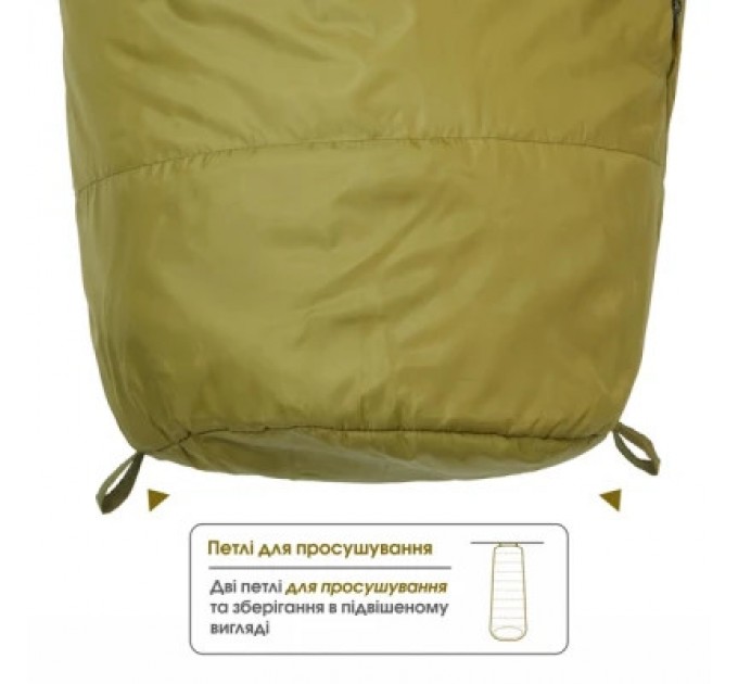 Спальний мішок Mousson RINGO R Olive (10163)