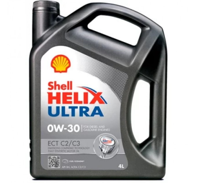 Моторна олива Shell Helix Ultra ECT С2/С3 0W30 4л (4689)