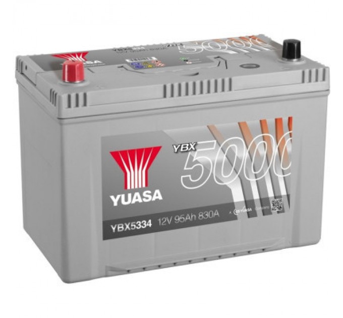 Акумулятор автомобільний Yuasa 12V 100Ah Silver High Performance Battery (YBX5334)