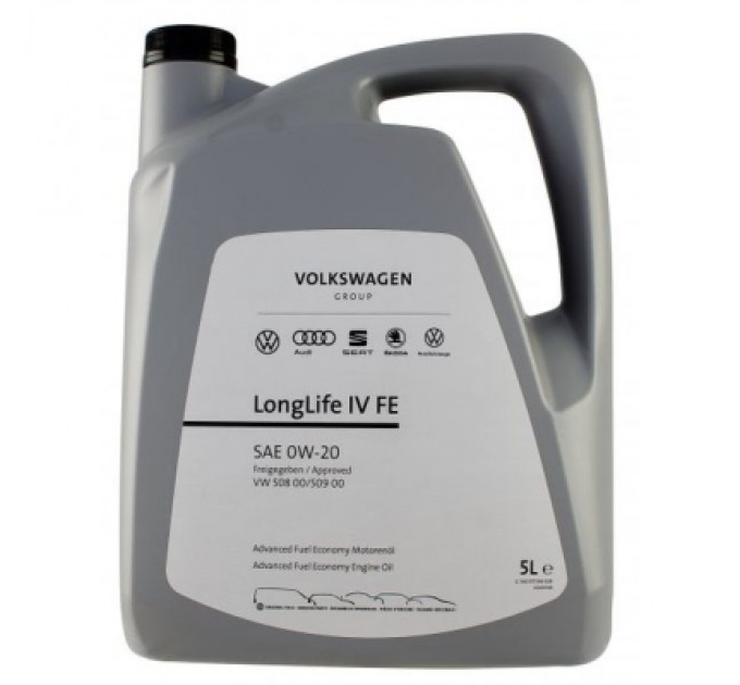 Моторна олива VAG Longlife IV FE 0W-20 5л (G S60 577 M4 EUR)