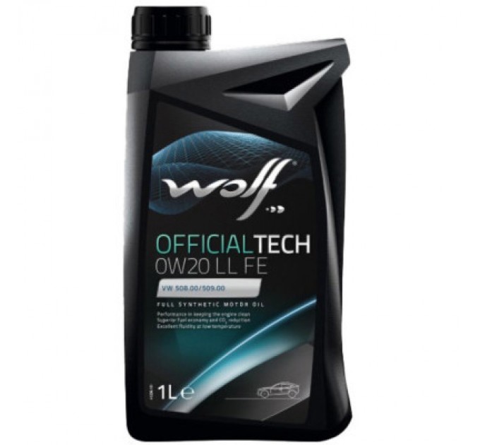 Моторна олива Wolf OFFICIALTECH 0W20 LL FE 1л (8331138)
