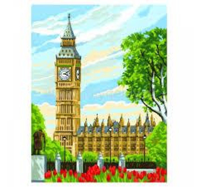 Sequin Art Набір для творчості Sequin Art PAINTING BY NUMBERS JUNIOR Big Ben (SA1331)