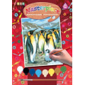Sequin Art Набір для творчості Sequin Art PAINTING BY NUMBERS JUNIOR Penguins (SA0033)