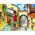 Sequin Art Набір для творчості Sequin Art AINTING BY NUMBERS SENIOR A Quiet Street (SA0129)