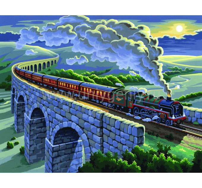 Sequin Art Набір для творчості Sequin Art PAINTING BY NUMBERS SENIOR Overnight Sleeper (SA0428)