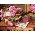 Sequin Art Набір для творчості Sequin Art PAINTING BY NUMBERS SENIOR Romantic Bouquet (SA1037)