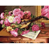 Набір для творчості Sequin Art PAINTING BY NUMBERS SENIOR Romantic Bouquet (SA1037)