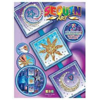 Набір для творчості Sequin Art SEASONS Cosmic ,Sun,Moon and Stars (SA1511)