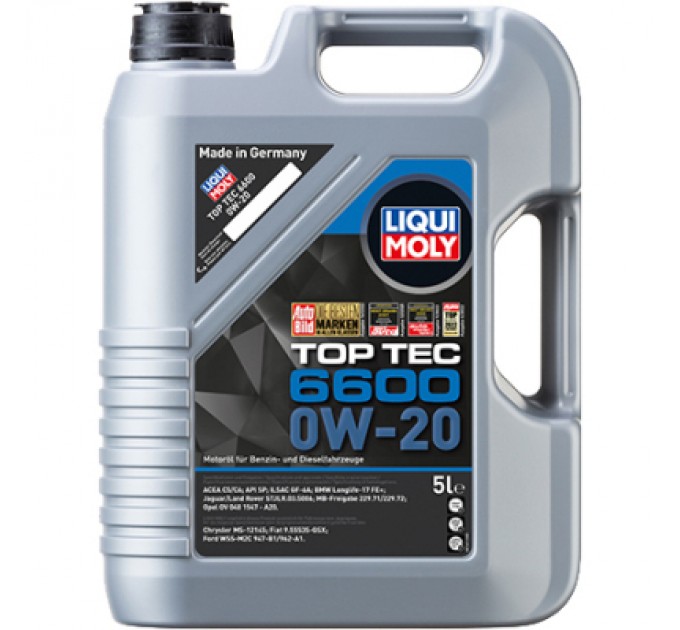 Моторна олива Liqui Moly Top Tec 6600 0W-20 5л. (21411)