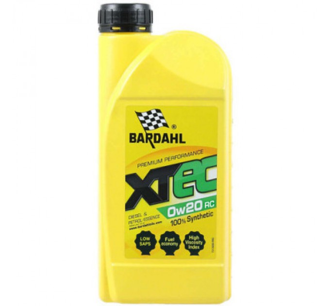 Моторна олива BARDAHL XTEC 0W20 RC 1л (33011)