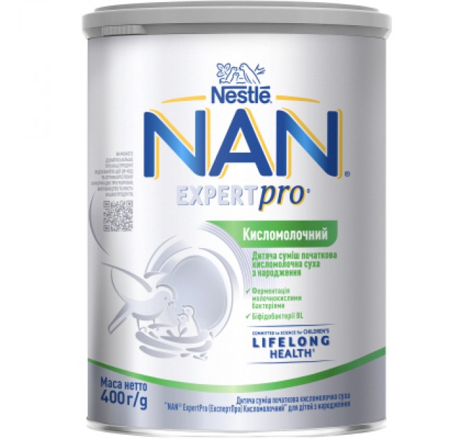 Nestle NAN Дитяча суміш Nestle NAN ExpertPro Кисломолочна 400 г (1000007)