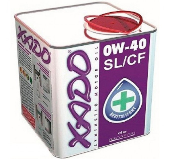 Моторна олива Xado 0W-40 SL/CF   (ж/б 1 л) (XA 20102)