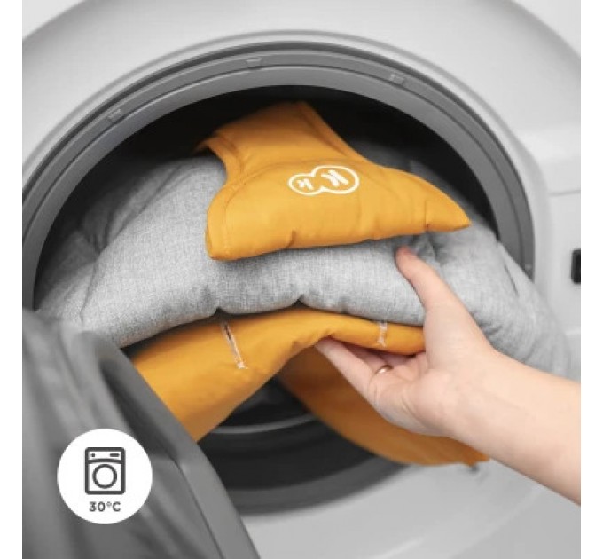 Крісло-гойдалка Kinderkraft шезлонг Felio 2 Forest Yellow (5902533921102)