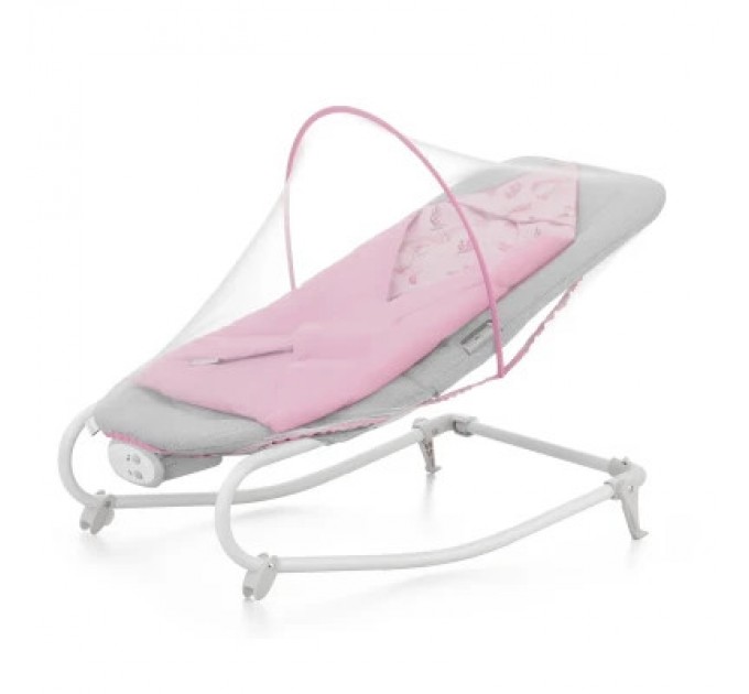 Крісло-гойдалка Kinderkraft шезлонг Felio 2 Peony Rose (5902533921096)