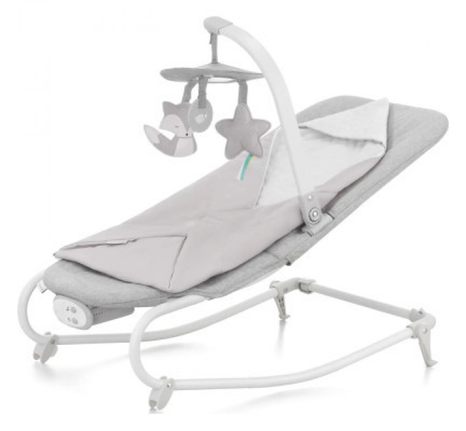 Крісло-гойдалка Kinderkraft Felio 2 Stone Grey (5902533921119)