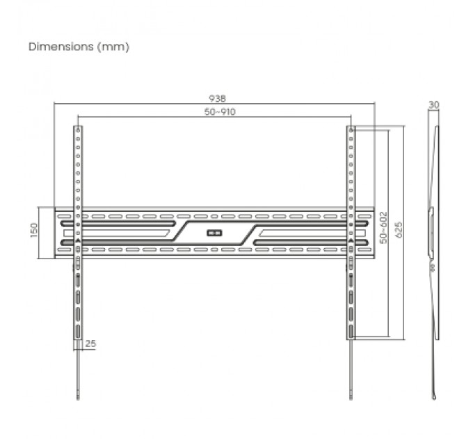 Кронштейн Brateck KL38-69F