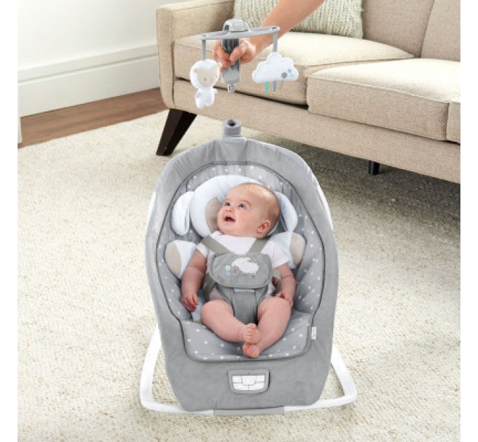 Крісло-гойдалка Ingenuity 2 в 1 Cuddle Lamb (12118)