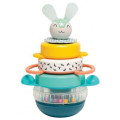 Taf Toys Розвиваюча іграшка Taf Toys пірамідка Кролик колекція Полярне сяйво (12445)