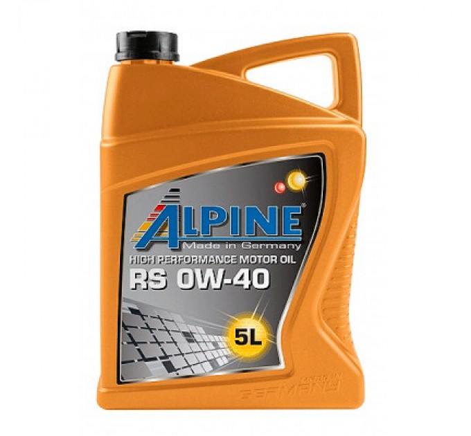 Моторна олива Alpine 0W-40 RS 5л (0225-5)