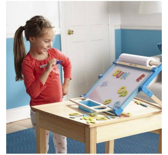Melissa&Doug Набір для творчості Melissa&Doug Настільний мольберт з магнітною дошкою (MD12790)