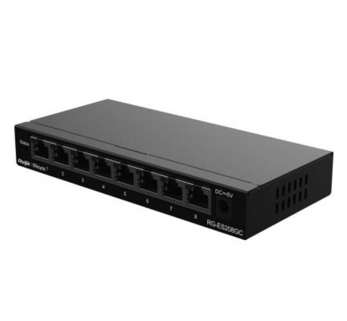 Комутатор мережевий Ruijie Networks RG-ES208GC