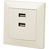 USB розетка REAL-EL Розетка USB (Comfort-60025-C)
