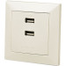 REAL-EL USB розетка REAL-EL Розетка USB (Comfort-60025-C)