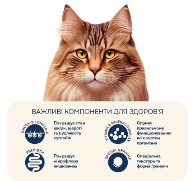 Сухий корм для кішок Home Food For sterilised з кроликом та журавлиною 1.6 кг (4820235020026)