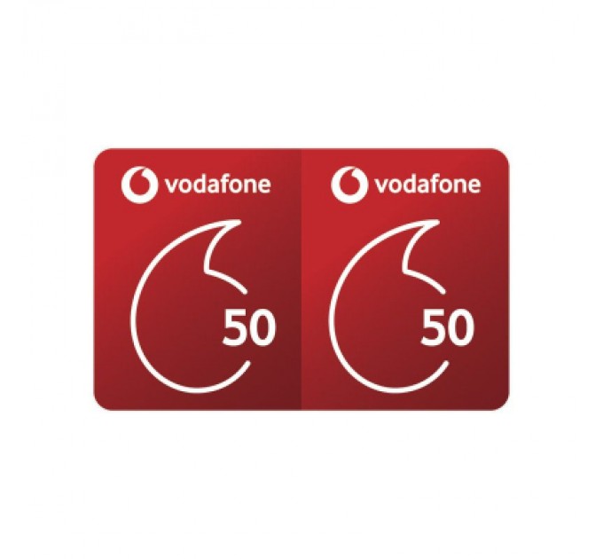 Vodafone Картка поповнення рахунку Vodafone 50 (USGMPJB00100011__V)
