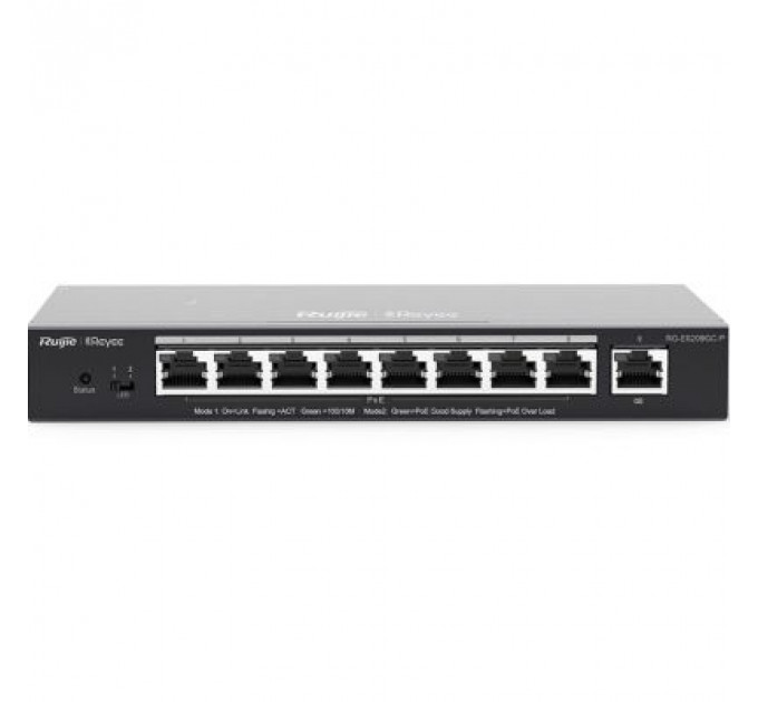 Комутатор мережевий Ruijie Networks RG-ES209GC-P