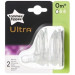Tommee Tippee Соска Tommee Tippee ULTRA силіконова повільн. потік (2шт) (17389)