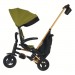 Дитячий велосипед QPlay Nova складаний триколісний Military Green (S700-16NovaEvaMG)