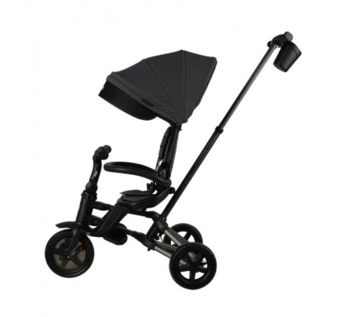 Дитячий велосипед QPlay Nova складаний триколісний Ultimate Black (S700-16NovaEvaUB)