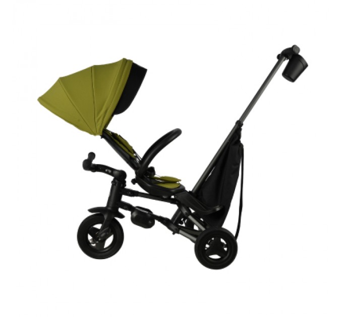Дитячий велосипед QPlay Nova+ Rubber складаний триколісний Military Green (S700-17Nova+RubberMG)