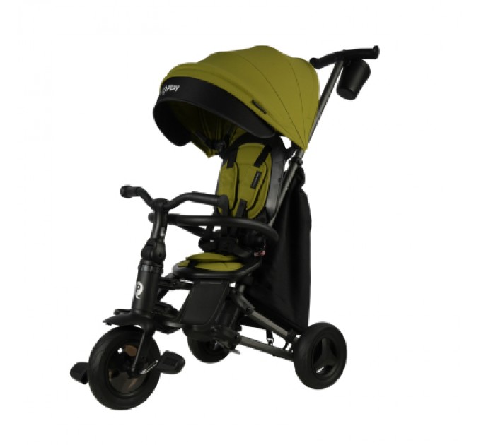 Дитячий велосипед QPlay Nova+ Rubber складаний триколісний Military Green (S700-17Nova+RubberMG)