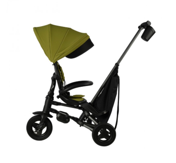 Дитячий велосипед QPlay Nova+ Rubber складаний триколісний Military Green (S700-17Nova+RubberMG)