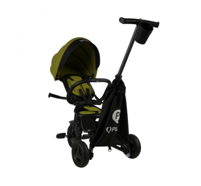 Дитячий велосипед QPlay Nova+ Rubber складаний триколісний Military Green (S700-17Nova+RubberMG)