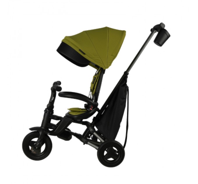 Дитячий велосипед QPlay Nova+ Rubber складаний триколісний Military Green (S700-17Nova+RubberMG)