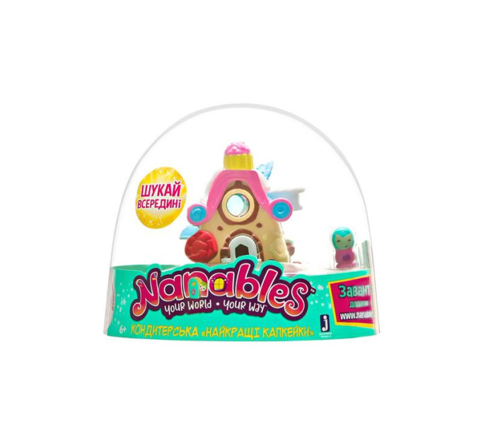 Jazwares Фігурка Jazwares Nanables Small House Містечко солодощів, Кондитерська Найкра (NNB0010)