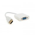 Voltronic Перехідник HDMI M to VGA F 0.1m 4K/2K white Voltronic (YT-C-HDMI(M)/VGA(F)-W)
