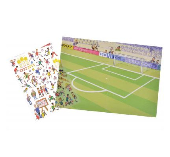 Scribble down Набір для творчості Scribble down Перевідні наклейки Футбол (SD/16)